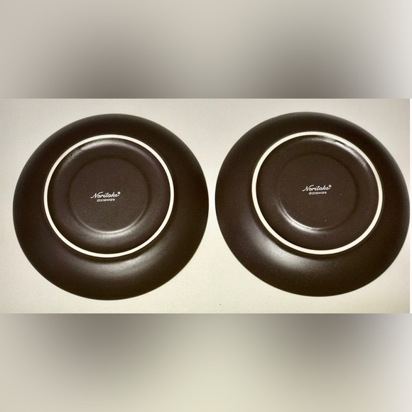 Set of 2 Discontinued NORITAKE COLORWAVE STONEWARE 4.5" Mini Plates - Picture 5 of 9